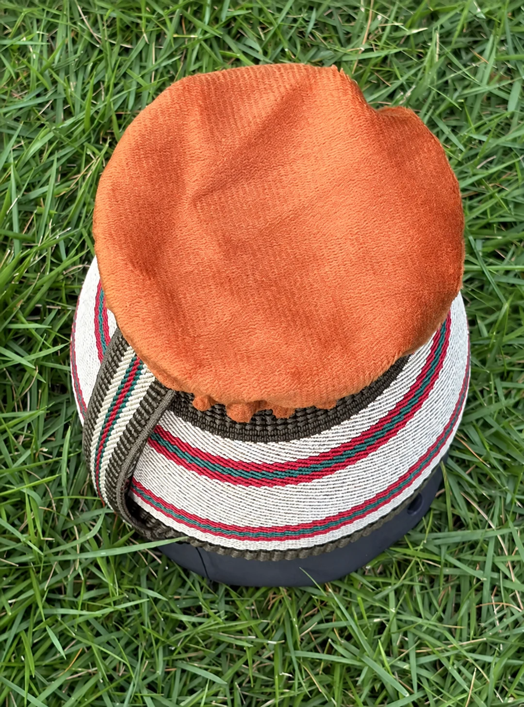 Fabric-Covered Moxa Cup — product photograph Fabric-Covered Moxa Cup — product photograph