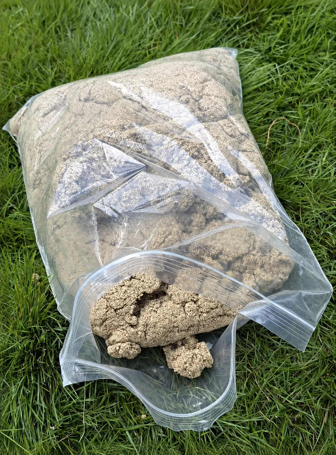 Moxa Floss 15:1 — 500 g — product photograph Moxa Floss 15:1 — 500 g — product photograph